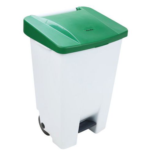 Mobilt kärl med pedal 80 l - Manutan Expert