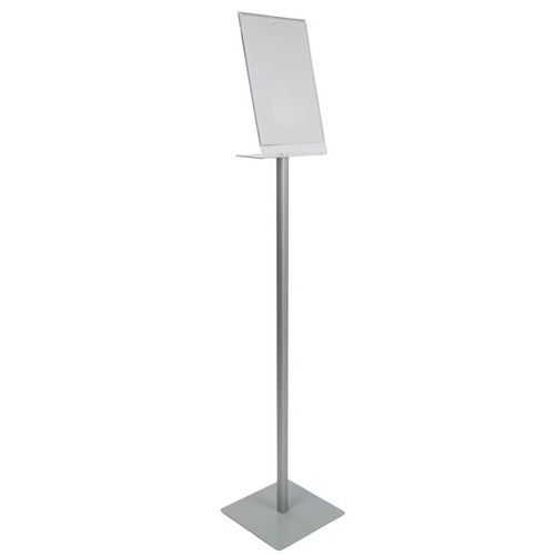 Lutande dokumenthållare i L-format på stativ - A4 - Manutan Expert