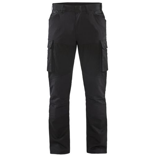 Servicebyxa stretch Svart