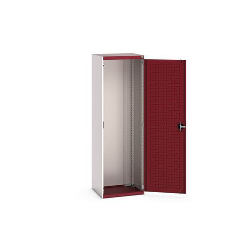 Skåp Cubio med perforerad dörr 650x525x2000 mm – Bott