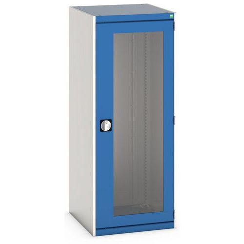 Skåp Cubio transparenta dörrar H1600mm - Bott