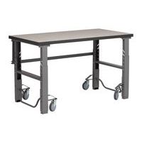 Mobil arbetsbänk Work med bordsskiva vinyl - WFI