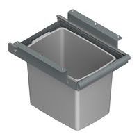 Utdragbar avfallsbehållare för arbetsbord, 25 liter - WFI