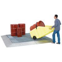 Plattform i metall för förvaring