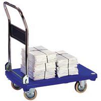 Plattformsvagnar fällbara i plast