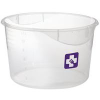 Rund låda 11,4 L allergener Rubbermaid