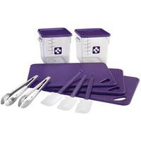 Matberedningsset 12-delade allergener Rubbermaid