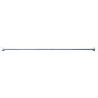 Teleskopisk duschdraperistång - Vit - Arvix