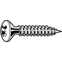 Skruv med försänkt skalle