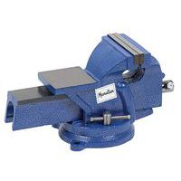 Skruvstäd för arbetsbänk med roterande sockel - Manutan Expert