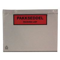 Packsedelskuvert Tryckt