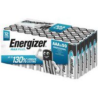 Alkaliska batterier Max Plus AAA - 50 st - Energizer