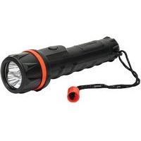Ficklampa i gummi okrossbar 3 LED-lampor - Velamp