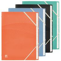 Osmose A4-organiserare i återvunnen ogenomskinlig polypropen, 12 positioner, blandat – Oxford