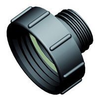 Adapter IBC 75 mm utlopp S100x8 Hona - S60x6 Hane