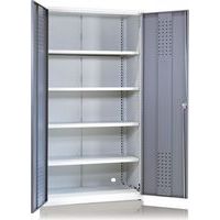 Verkstadsskåp HD 500 kg/2000 mm, 4 hyllplan - WFI