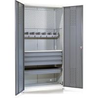 Verkstadsskåp HD 500 kg/2000 mm komplett inredning B - WFI