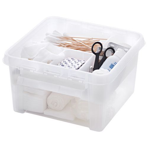 Deco Första hjälpen-låda med lock och insats - SmartStore - Witre.se
