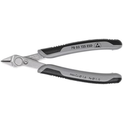 Electronic Super Knips avbitartång 125 mm - 55 g - ESD - Knipex