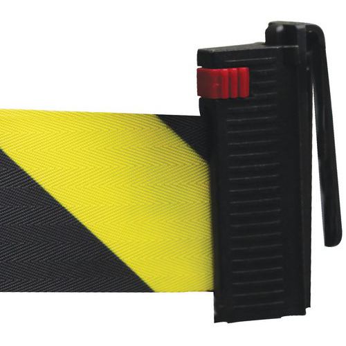 Extra väggfäste till Avspärrningsband Manutan