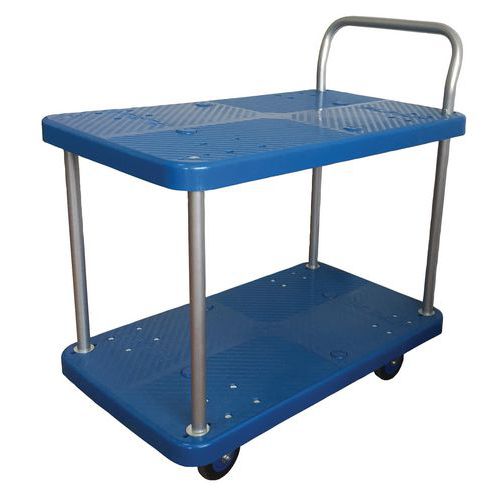 Bordsvagn av plast 150 kg Bordsvagn av plast 150 kg