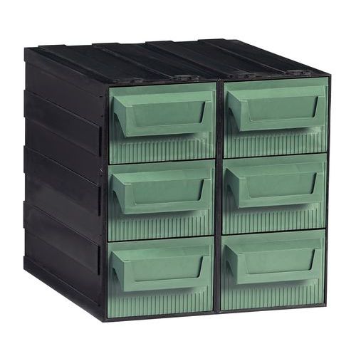 6 tiroirs 22,5 x 26,3 x 22,8 cm 6 tiroirs 22,5 x 26,3 x 22,8 cm