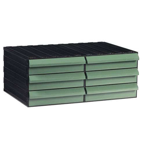 6 tiroirs 56,2 x 39 x 22,8 cm 6 tiroirs 56,2 x 39 x 22,8 cm
