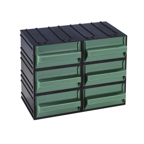 6 tiroirs 22,5 x 13,3 x 16,9 cm 6 tiroirs 22,5 x 13,3 x 16,9 cm