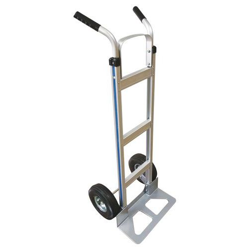 Magasinkärra i aluminium – Fast plattform – Kapacitet 150 kg Magasinkärra i aluminium – Fast plattform – Kapacitet 150 kg