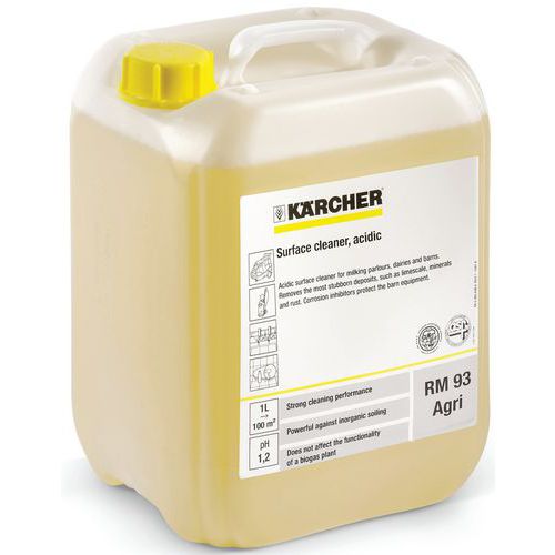 Ytrengöringsmedel, Syra Rm 93 Agri - Karcher