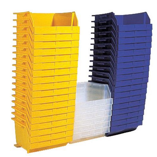 bac emboîtable : gain de place à vide 70 %