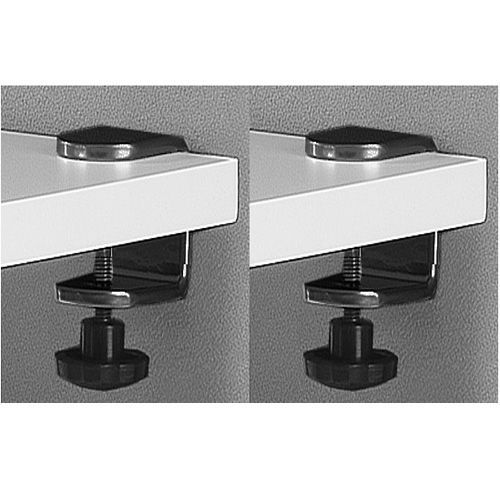 Beslag till förlängd bordsskärm