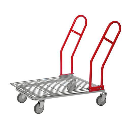 Plattformsvagn röd Plattformsvagn röd