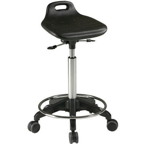 Arbetspall Rondo hög med fotring Arbetspall Rondo hög med fotring