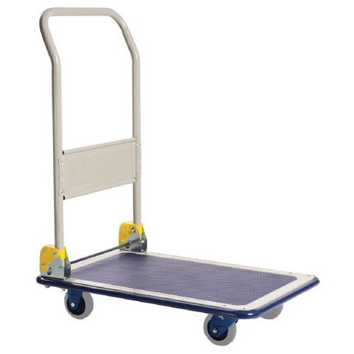 Hopfällbar metallvagn – Lastkapacitet 150 kg Hopfällbar metallvagn – Lastkapacitet 150 kg