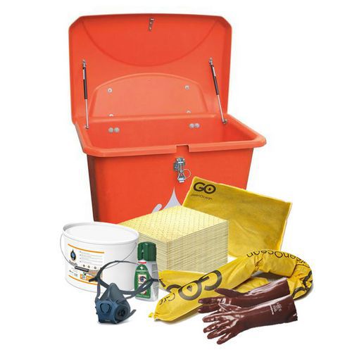 Spillbox-2717 Kemikalier, 250 L - Ikasorb