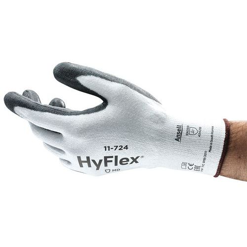 Skyddshandskar Hyflex® 11-724 skärbeständiga - Ansell