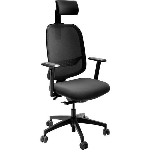 Kontorsstol Mesh Event svart - Lanab